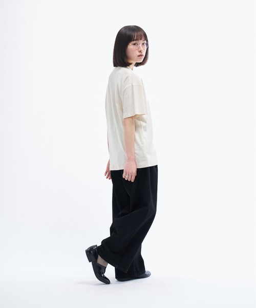 THE BOLDMAN(ザ ボールドマン)の「Crewneck T-shirts / クルーネックTシャツ(Tシャツ/カットソー・メンズ・ホワイト/ネイビー/ブラウン/ホワイト系その他/ブラック・LARGE/MEDIUM)」の11枚目の写真