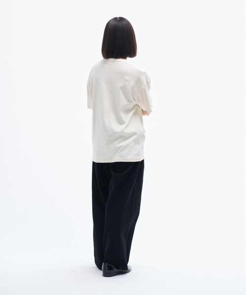 THE BOLDMAN(ザ ボールドマン)の「Crewneck T-shirts / クルーネックTシャツ(Tシャツ/カットソー・メンズ・ホワイト/ネイビー/ブラウン/ホワイト系その他/ブラック・LARGE/MEDIUM)」の12枚目の写真