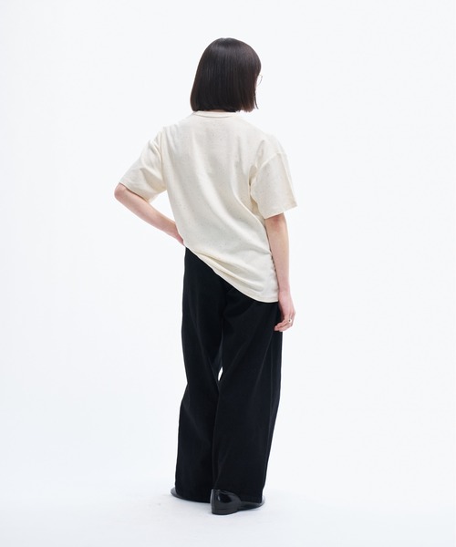 THE BOLDMAN(ザ ボールドマン)の「Crewneck T-shirts / クルーネックTシャツ(Tシャツ/カットソー・メンズ・ホワイト/ネイビー/ブラウン/ホワイト系その他/ブラック・LARGE/MEDIUM)」の13枚目の写真