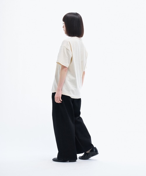THE BOLDMAN(ザ ボールドマン)の「Crewneck T-shirts / クルーネックTシャツ(Tシャツ/カットソー・メンズ・ホワイト/ネイビー/ブラウン/ホワイト系その他/ブラック・LARGE/MEDIUM)」の15枚目の写真
