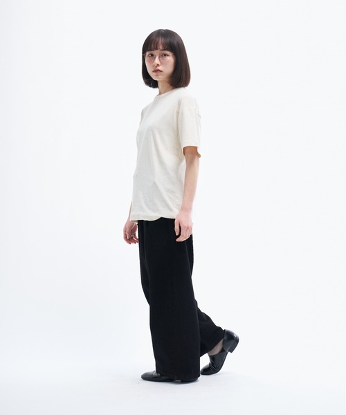 THE BOLDMAN(ザ ボールドマン)の「Crewneck T-shirts / クルーネックTシャツ(Tシャツ/カットソー・メンズ・ホワイト/ネイビー/ブラウン/ホワイト系その他/ブラック・LARGE/MEDIUM)」の16枚目の写真