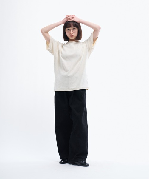 THE BOLDMAN(ザ ボールドマン)の「Crewneck T-shirts / クルーネックTシャツ(Tシャツ/カットソー・メンズ・ホワイト/ネイビー/ブラウン/ホワイト系その他/ブラック・LARGE/MEDIUM)」の17枚目の写真