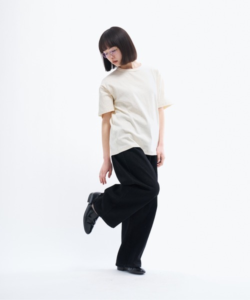 THE BOLDMAN(ザ ボールドマン)の「Crewneck T-shirts / クルーネックTシャツ(Tシャツ/カットソー・メンズ・ホワイト/ネイビー/ブラウン/ホワイト系その他/ブラック・LARGE/MEDIUM)」の20枚目の写真