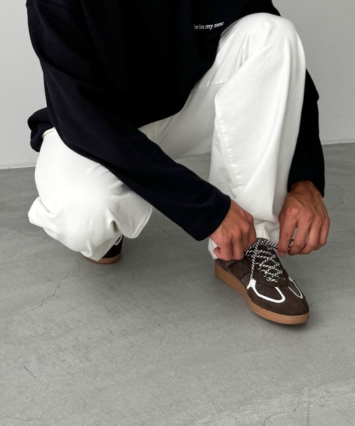 CANAL JEAN（キャナルジーン）の「choice_cnl/POMUSDO　トレックスニーカー（スニーカー・レディース・ブラウン/ベージュ・42/41/40/39/38）」の8枚目の写真