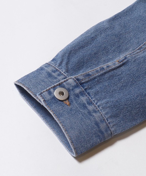 coca（coca）（コカ）の「デニムジャケット（デニムジャケット・メンズ・インディゴブルー/ブルー・XL/M/L）」の15枚目の写真