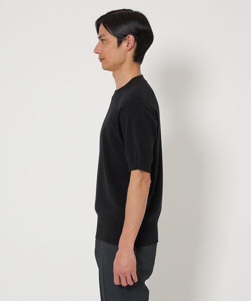 gicipi(ジチピ)の「<gicipi>アラゴースタ クルーネック 半袖 ニット(ニット/セーター・メンズ・ホワイト/ブラック/その他1・4/3)」の14枚目の写真