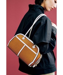 MEDE19F（メデジュウキュウ）の「ＢＲＡＮＤ　ＮＥＷ　ＭＩＸ　ＳＴＹＬＥ　バイカラーボストンバッグ（ボストンバッグ）」