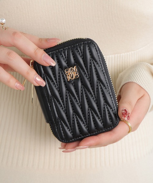 ALTROSE（アルトローズ）の「ダブルスマートキー キーケース スマートキー カードケース ロージア（キーケース/キーアクセサリー・レディース・ブラック/アイボリー/グレイッシュベージュ/ピンク/ブルー・FREE）」の12枚目の写真