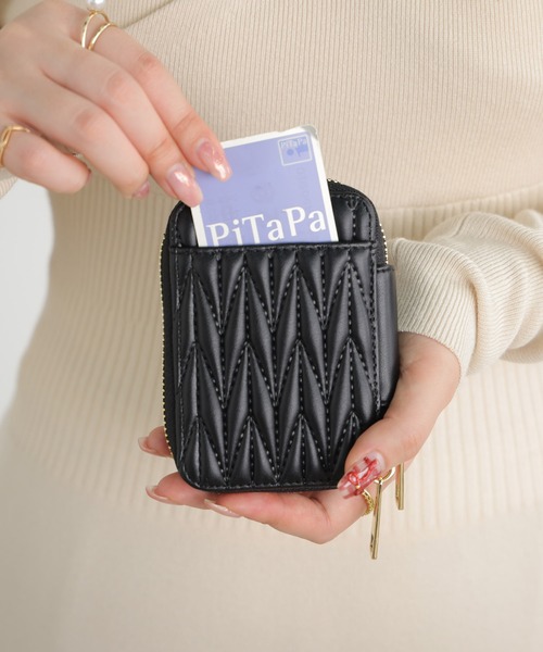 ALTROSE（アルトローズ）の「ダブルスマートキー キーケース スマートキー カードケース ロージア（キーケース/キーアクセサリー・レディース・ブラック/アイボリー/グレイッシュベージュ/ピンク/ブルー・FREE）」の8枚目の写真