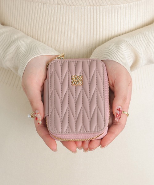 norienomoto キーケースwave purse rose pink wave purse – nori
