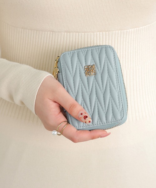 ALTROSE（アルトローズ）の「ダブルスマートキー キーケース スマートキー カードケース ロージア（キーケース/キーアクセサリー・レディース・ブラック/アイボリー/グレイッシュベージュ/ピンク/ブルー・FREE）」の22枚目の写真