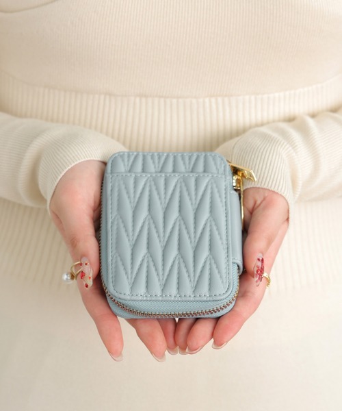 ALTROSE（アルトローズ）の「ダブルスマートキー キーケース スマートキー カードケース ロージア（キーケース/キーアクセサリー・レディース・ブラック/アイボリー/グレイッシュベージュ/ピンク/ブルー・FREE）」の21枚目の写真