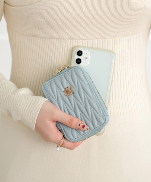 ALTROSE（アルトローズ）の「ダブルスマートキー キーケース スマートキー カードケース ロージア（キーケース/キーアクセサリー・レディース・ブラック/アイボリー/グレイッシュベージュ/ピンク/ブルー・FREE）」の20枚目の写真