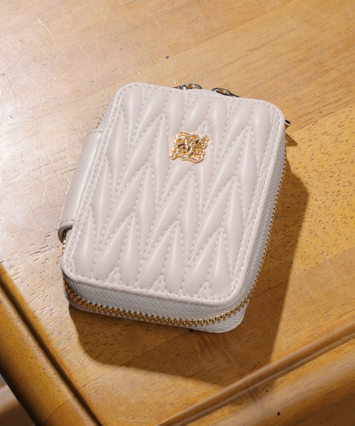 ALTROSE（アルトローズ）の「ダブルスマートキー キーケース スマートキー カードケース ロージア（キーケース/キーアクセサリー・レディース・ブラック/アイボリー/グレイッシュベージュ/ピンク/ブルー・FREE）」の18枚目の写真