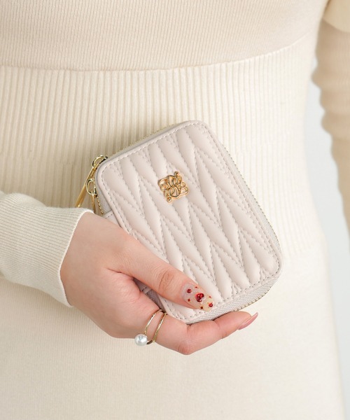 ALTROSE（アルトローズ）の「ダブルスマートキー キーケース スマートキー カードケース ロージア（キーケース/キーアクセサリー・レディース・ブラック/アイボリー/グレイッシュベージュ/ピンク/ブルー・FREE）」の15枚目の写真