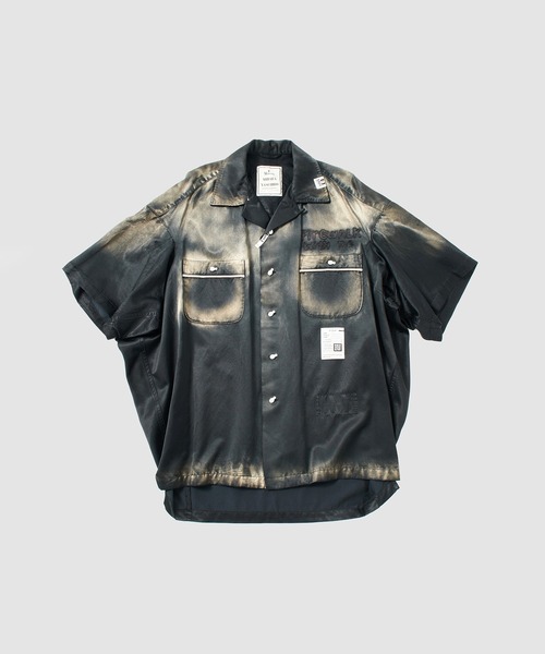 MIHARAYASUHIRO（ミハラヤスヒロ）の「【MIHARAYASUHIRO/ミハラヤスヒロ】BOWLING S/S SHIRTS（シャツ/ブラウス・メンズ・カーキ/ブラック・46/44）」の2枚目の写真