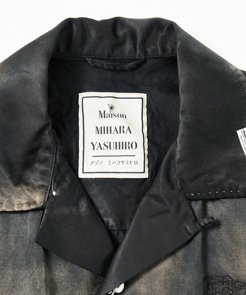 MIHARAYASUHIRO（ミハラヤスヒロ）の「【MIHARAYASUHIRO/ミハラヤスヒロ】BOWLING S/S SHIRTS（シャツ/ブラウス・メンズ・カーキ/ブラック・46/44）」の5枚目の写真