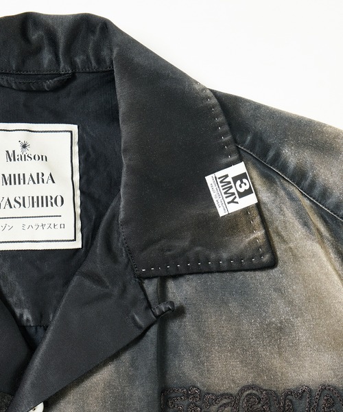 MIHARAYASUHIRO（ミハラヤスヒロ）の「【MIHARAYASUHIRO/ミハラヤスヒロ】BOWLING S/S SHIRTS（シャツ/ブラウス・メンズ・カーキ/ブラック・46/44）」の6枚目の写真