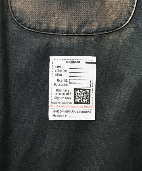 MIHARAYASUHIRO（ミハラヤスヒロ）の「【MIHARAYASUHIRO/ミハラヤスヒロ】BOWLING S/S SHIRTS（シャツ/ブラウス・メンズ・カーキ/ブラック・46/44）」の8枚目の写真