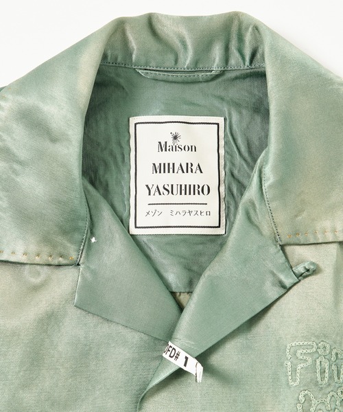 MIHARAYASUHIRO（ミハラヤスヒロ）の「【MIHARAYASUHIRO/ミハラヤスヒロ】BOWLING S/S SHIRTS（シャツ/ブラウス・メンズ・カーキ/ブラック・46/44）」の16枚目の写真