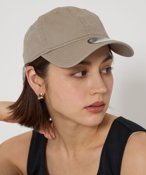 NEW ERA(ニューエラ)の「【別注】<NEW ERA>920 ハンドウォッシュ コットン キャップ / CAP(キャップ・レディース・オフホワイト/ブラック/ダークグレー/ベージュ/モカ/イエロー/シャーベット/ライム/ダークブラウン・FREE/S)」の6枚目の写真
