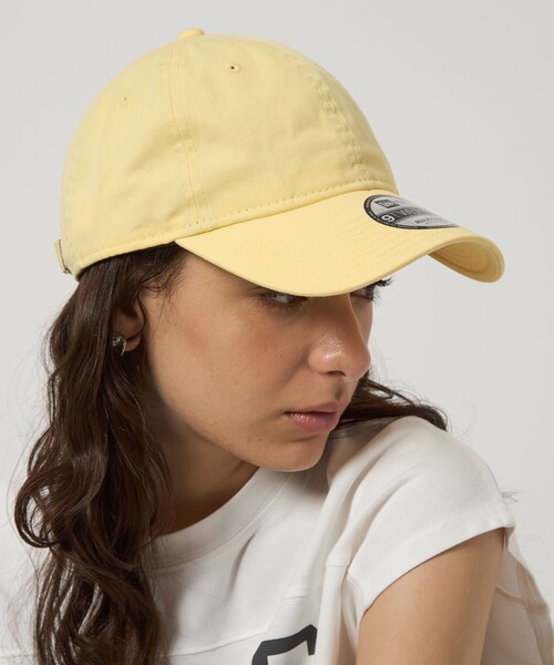 NEW ERA(ニューエラ)の「【別注】<NEW ERA>920 ハンドウォッシュ コットン キャップ / CAP(キャップ・レディース・オフホワイト/ブラック/ダークグレー/ベージュ/モカ/イエロー/シャーベット/ライム/ダークブラウン・FREE/S)」の8枚目の写真