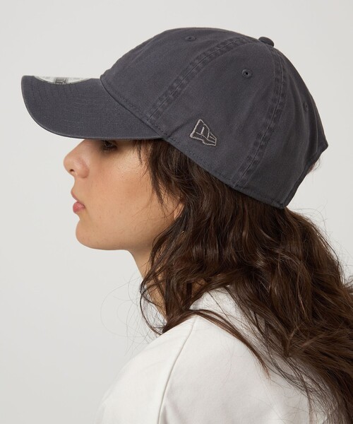 NEW ERA(ニューエラ)の「【別注】<NEW ERA>920 ハンドウォッシュ コットン キャップ / CAP(キャップ・レディース・オフホワイト/ブラック/ダークグレー/ベージュ/モカ/イエロー/シャーベット/ライム/ダークブラウン・FREE/S)」の3枚目の写真