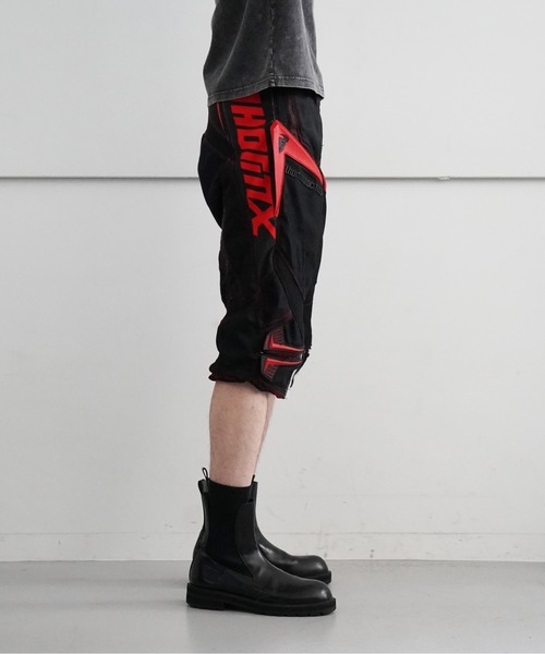 Basketcase(バスケットケース)の「Basketcase MOTO UPCYCLED SHORTS "A"(その他パンツ・メンズ・ブラック・28)」の3枚目の写真