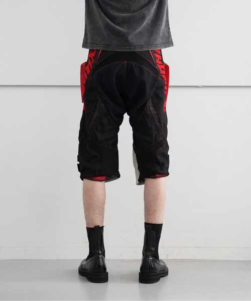 Basketcase(バスケットケース)の「Basketcase MOTO UPCYCLED SHORTS "A"(その他パンツ・メンズ・ブラック・28)」の4枚目の写真