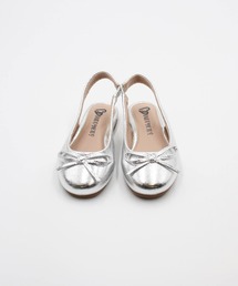 Rora（ローラ）の「エンジ フラットシューズ ミュール（パンプス）」