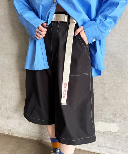 DOUBLE NAME(ダブルネーム)の「ユーティリティマルチWAYパンツ(その他パンツ・レディース・ブラック/ベージュ/その他1・FREE)」の7枚目の写真