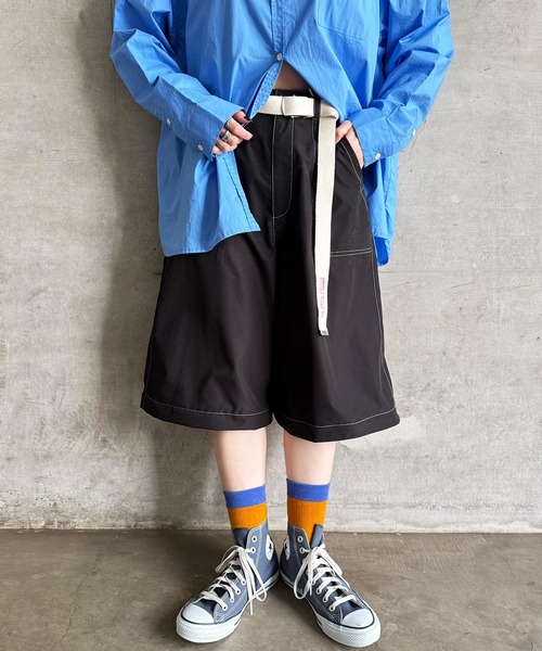 DOUBLE NAME(ダブルネーム)の「ユーティリティマルチWAYパンツ(その他パンツ・レディース・ブラック/ベージュ/その他1・FREE)」の9枚目の写真