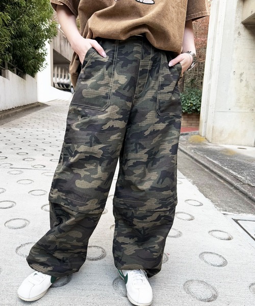 DOUBLE NAME(ダブルネーム)の「ユーティリティマルチWAYパンツ(その他パンツ・レディース・ブラック/ベージュ/その他1・FREE)」の19枚目の写真