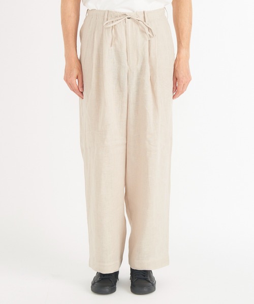 24SSマーカウェア TRIPLE PLEATED EASY TROUSERS MARKAWARE(マーカウェア) - TRIPLE PLEATED EASY TROUSERS