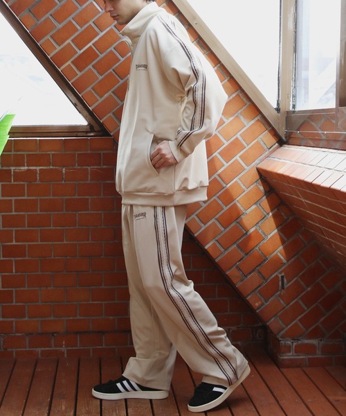 THRASHER(スラッシャー)の「THRASHER ジャージハーフジップジャケット(スウェット・メンズ・ベージュ/ホワイト/ブラック・X-LARGE/MEDIUM/LARGE)」の18枚目の写真