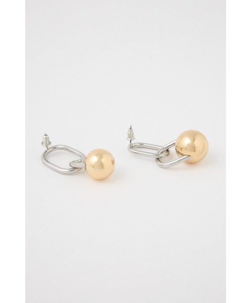SLY(スライ)の「METALBALL P/EARRING メタルボール ピアス(ピアス(両耳用)・レディース・マルチ・FREE)」の3枚目の写真