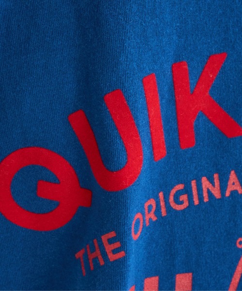 Quiksilver(クイックシルバー)の「BRICKS AND MORTAR ST /クイックシルバーバックプリントルーズフィット天竺半袖Tシャツ(Tシャツ/カットソー・メンズ・ホワイト/ブラック/イエロー/インディゴブルー・MEDIUM/LARGE/X-LARGE/SMALL)」の8枚目の写真