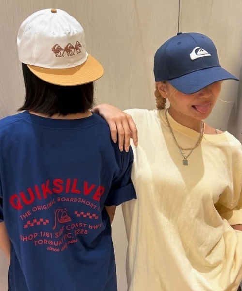Quiksilver(クイックシルバー)の「BRICKS AND MORTAR ST /クイックシルバーバックプリントルーズフィット天竺半袖Tシャツ(Tシャツ/カットソー・メンズ・ホワイト/ブラック/イエロー/インディゴブルー・MEDIUM/LARGE/X-LARGE/SMALL)」の15枚目の写真