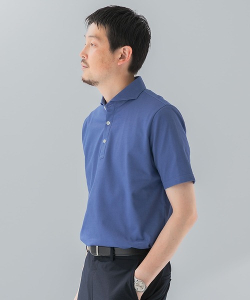 URBAN RESEARCH DOORS(アーバンリサーチドアーズ)の「『吸水速乾』LIFE STYLE TAILOR カッタウェイ半袖プルオーバー(シャツ/ブラウス・メンズ・ホワイト/グレー/ブルー/ネイビー/カーキ・MEDIUM/LARGE/X-LARGE)」の6枚目の写真