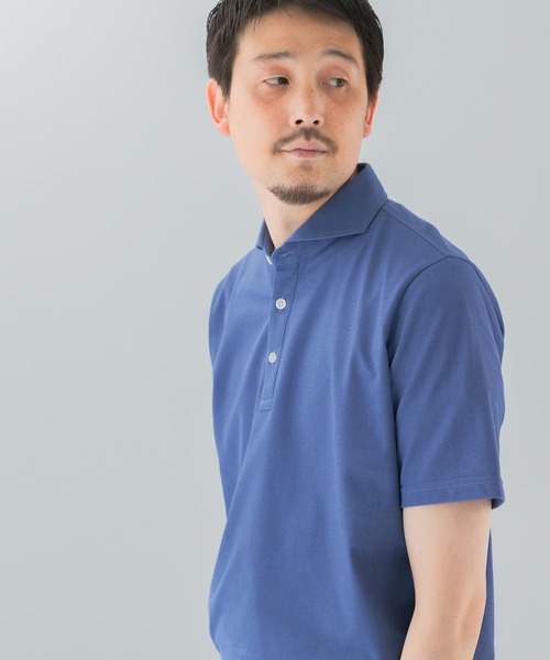 URBAN RESEARCH DOORS(アーバンリサーチドアーズ)の「『吸水速乾』LIFE STYLE TAILOR カッタウェイ半袖プルオーバー(シャツ/ブラウス・メンズ・ホワイト/グレー/ブルー/ネイビー/カーキ・MEDIUM/LARGE/X-LARGE)」の9枚目の写真