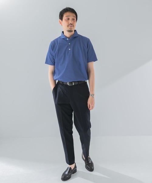 URBAN RESEARCH DOORS(アーバンリサーチドアーズ)の「『吸水速乾』LIFE STYLE TAILOR カッタウェイ半袖プルオーバー(シャツ/ブラウス・メンズ・ホワイト/グレー/ブルー/ネイビー/カーキ・MEDIUM/LARGE/X-LARGE)」の10枚目の写真