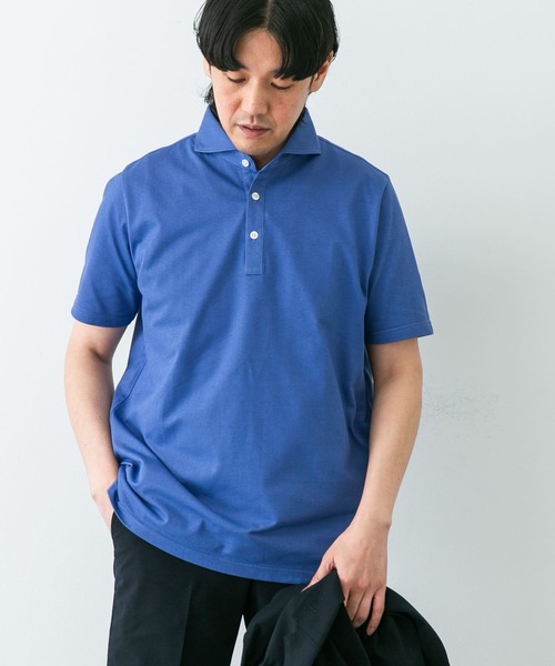 URBAN RESEARCH DOORS(アーバンリサーチドアーズ)の「『吸水速乾』LIFE STYLE TAILOR カッタウェイ半袖プルオーバー(シャツ/ブラウス・メンズ・ホワイト/グレー/ブルー/ネイビー/カーキ・MEDIUM/LARGE/X-LARGE)」の14枚目の写真