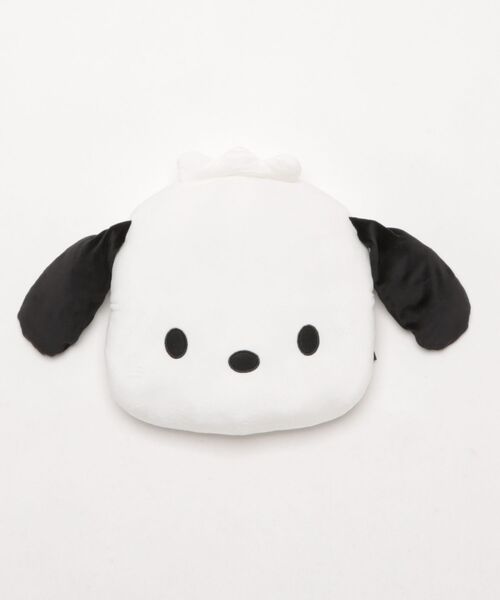 sanrio(サンリオ)の「【 sanrio 】 サンリオキャラクターズ ダイカットフェイスクッション 25S5(クッション/クッションカバー・レディース・ピンク/ホワイト/ライトグリーン/イエロー/ライトピンク/ホワイト×ブラック・FREE)」の2枚目の写真