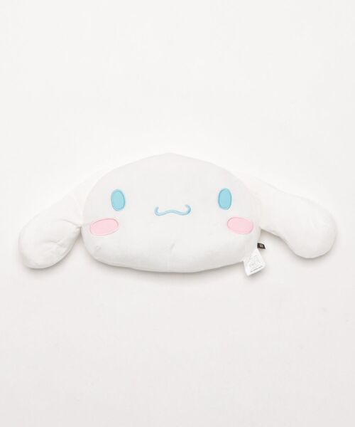sanrio(サンリオ)の「【 sanrio 】 サンリオキャラクターズ ダイカットフェイスクッション 25S5(クッション/クッションカバー・レディース・ピンク/ホワイト/ライトグリーン/イエロー/ライトピンク/ホワイト×ブラック・FREE)」の1枚目の写真