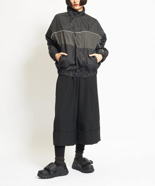 gomme（ゴム）の「マスダックタフタ　FDブルゾン（ブルゾン・レディース・ブラック・MEDIUM）」の2枚目の写真