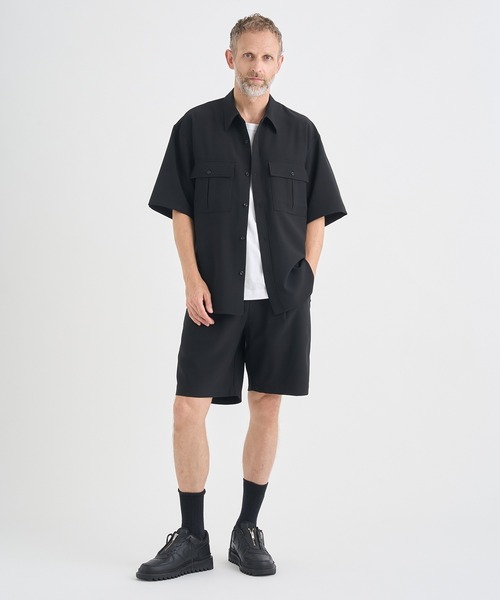 ATTACHMENT（アタッチメント）の「【ATTACHMENT/アタッチメント】別注 PE CONPACT TWILL SHORTS/セットアップ対応（その他パンツ・メンズ・ブラック/グレー・1/2/3）」の22枚目の写真