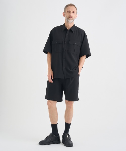 ATTACHMENT（アタッチメント）の「【ATTACHMENT/アタッチメント】別注 PE CONPACT TWILL SHORTS/セットアップ対応（その他パンツ・メンズ・ブラック/グレー・1/2/3）」の21枚目の写真