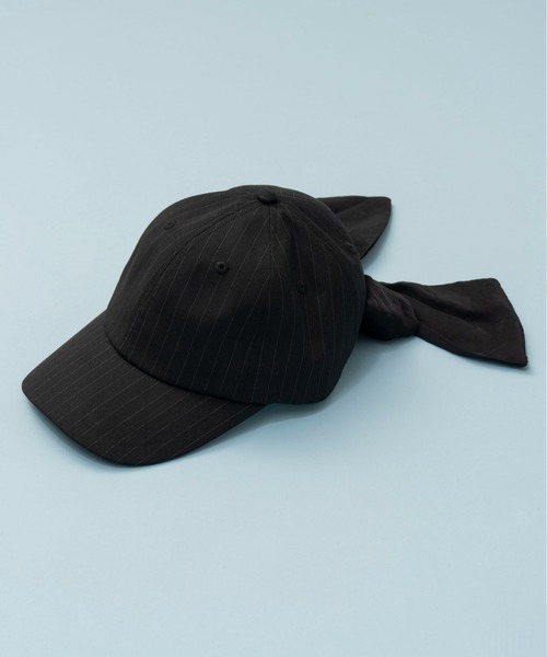 MAISON SPECIAL メゾンスペシャル　リボン　キャップ Back Ribbon Cap
