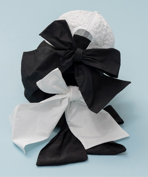 Back Ribbon Cap/バックリボンキャップ【MAISON SPECIAL/メゾン