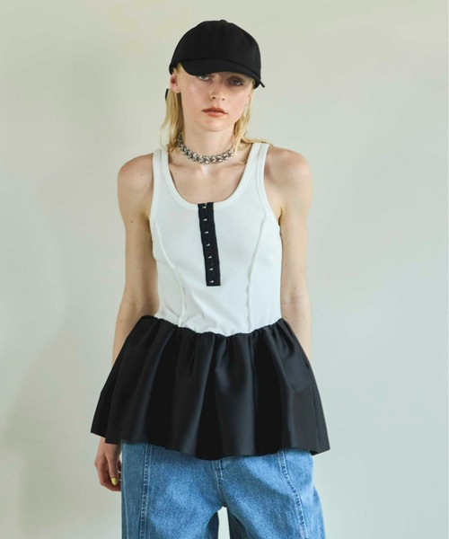 Back Ribbon Cap/バックリボンキャップ【MAISON SPECIAL/メゾン